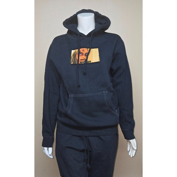 Emma Chamberlain Small I really need to lay down 2Pc Hoodie Sweatpants Sweatsuit - Picture 4 of 12
